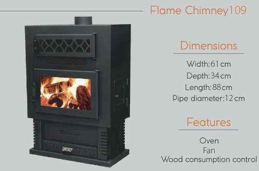 FLAME CHIMNEY 109